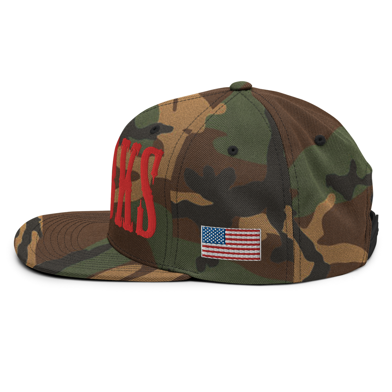 Bent Metal Snapback Hat