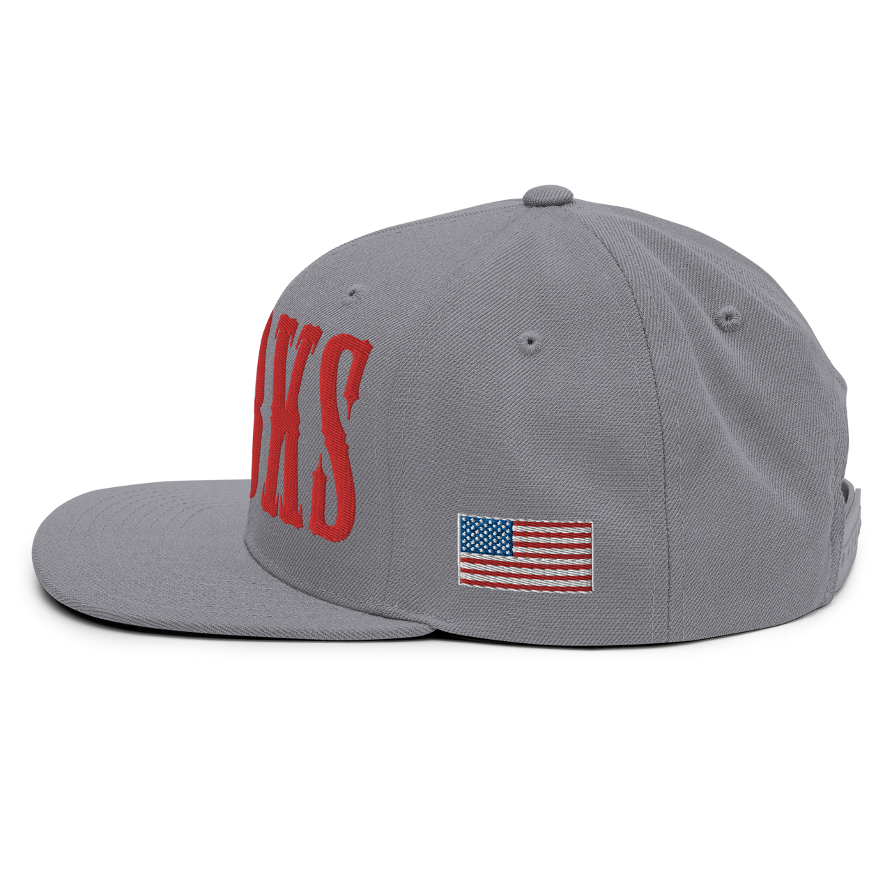 Bent Metal Snapback Hat