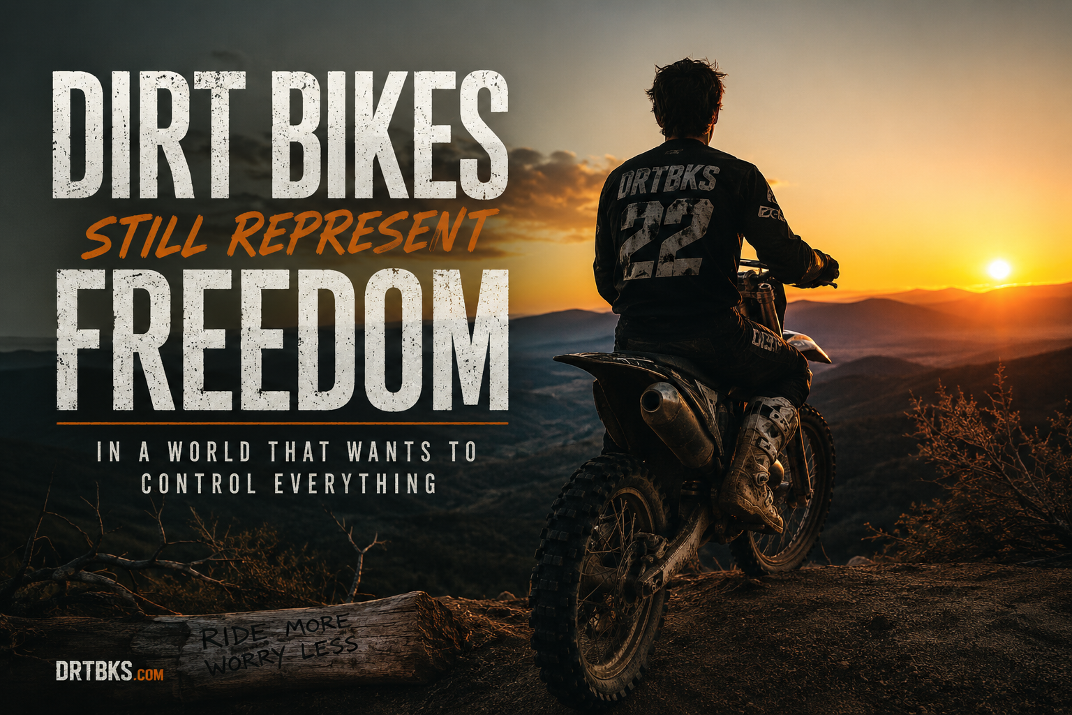 Why Dirt Bikes Still Represent Freedom in a World That Wants to Control Everything