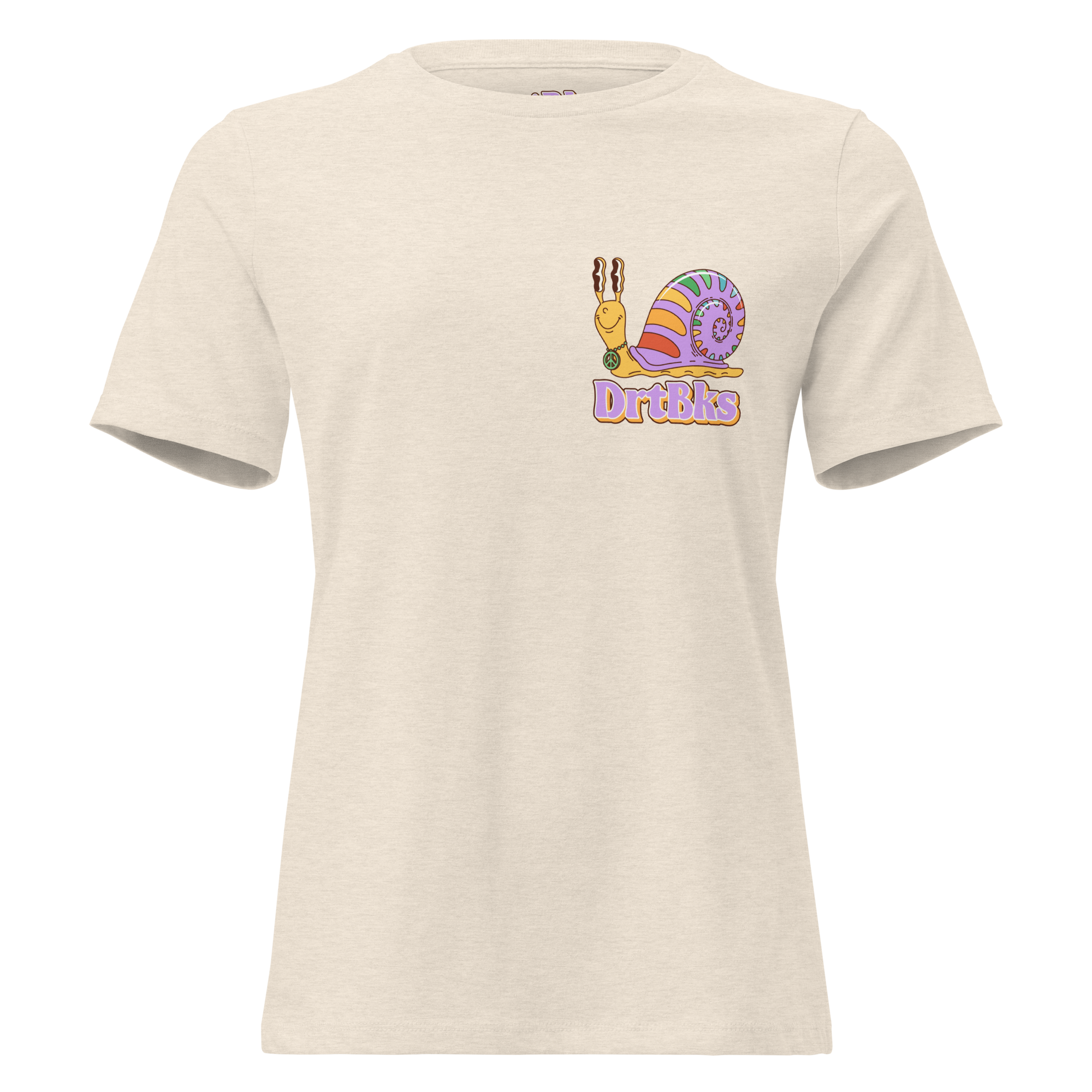 Women's Hippy Snail Relaxed T-Shirt