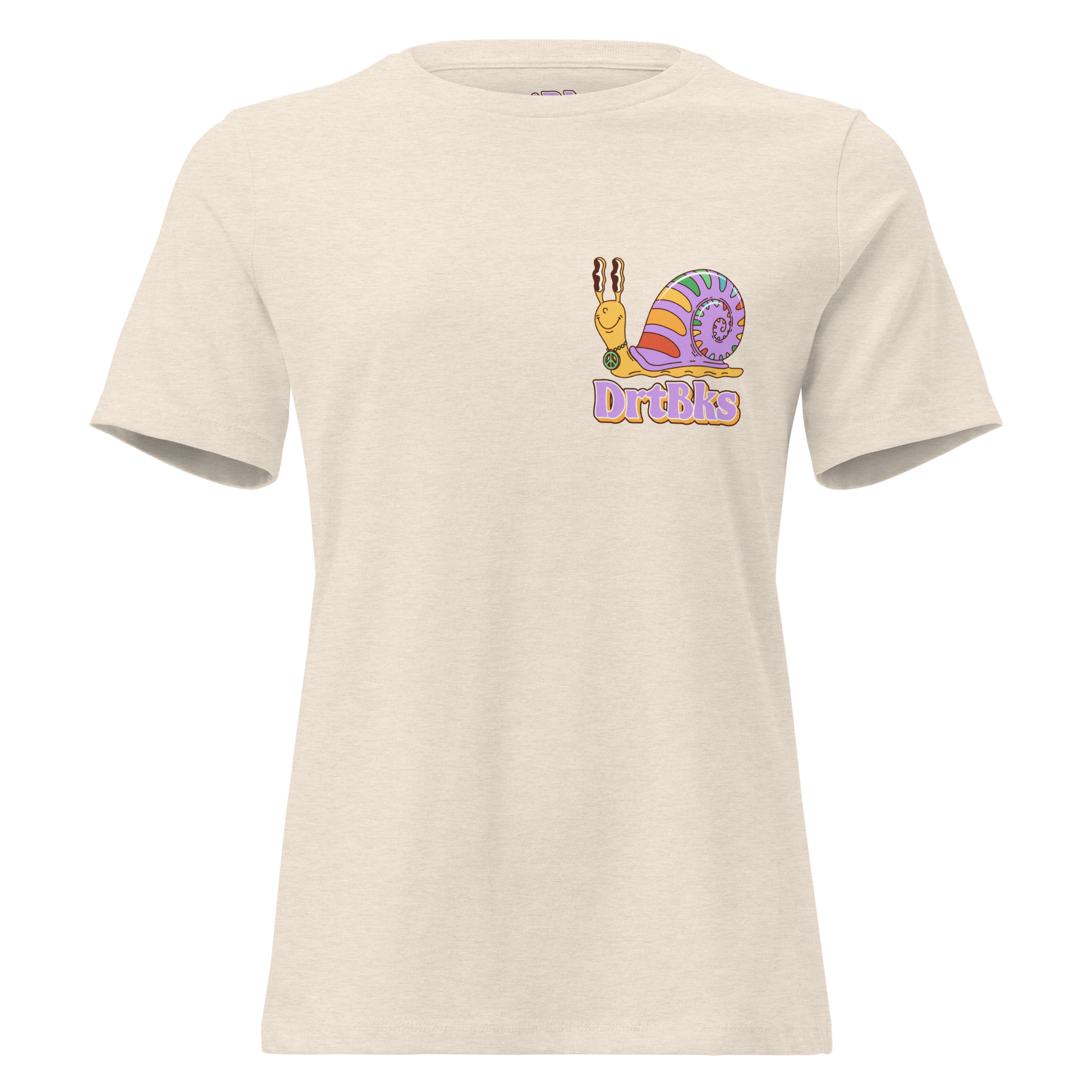Women's Hippy Snail Relaxed T-Shirt