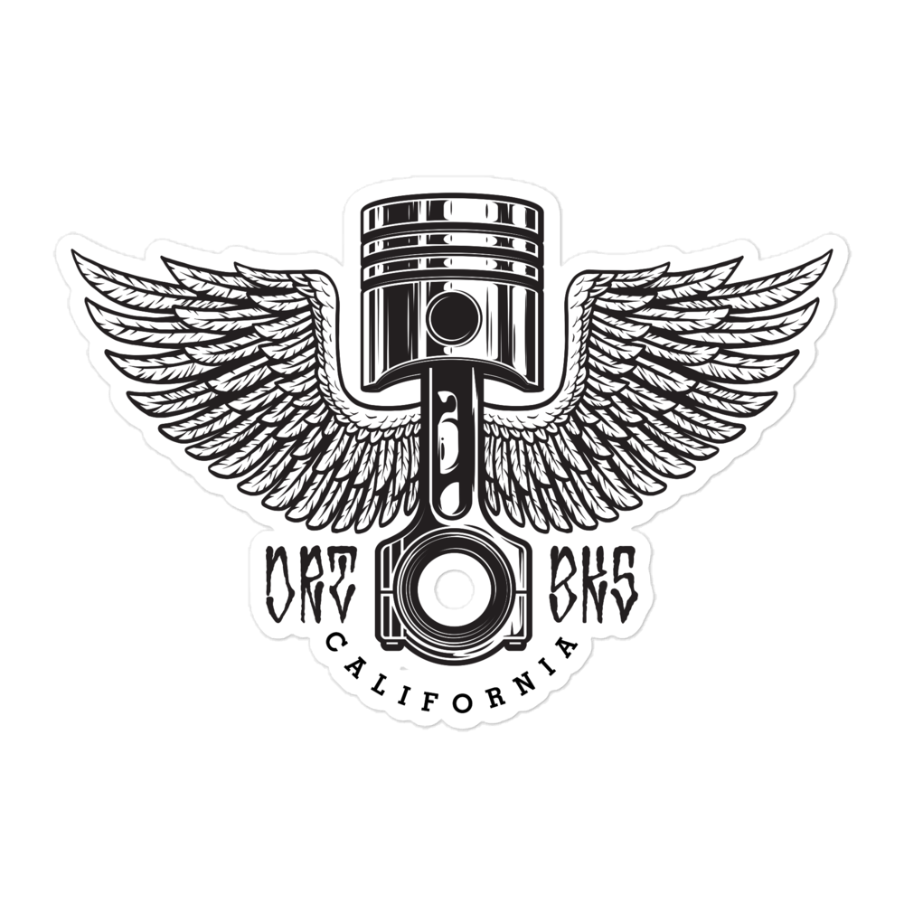 DRT BKS Piston Sticker