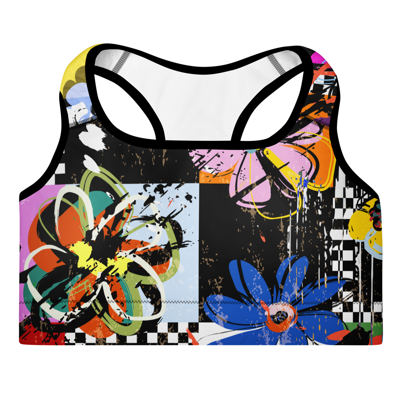 Drt Bks Flower Sports Bra