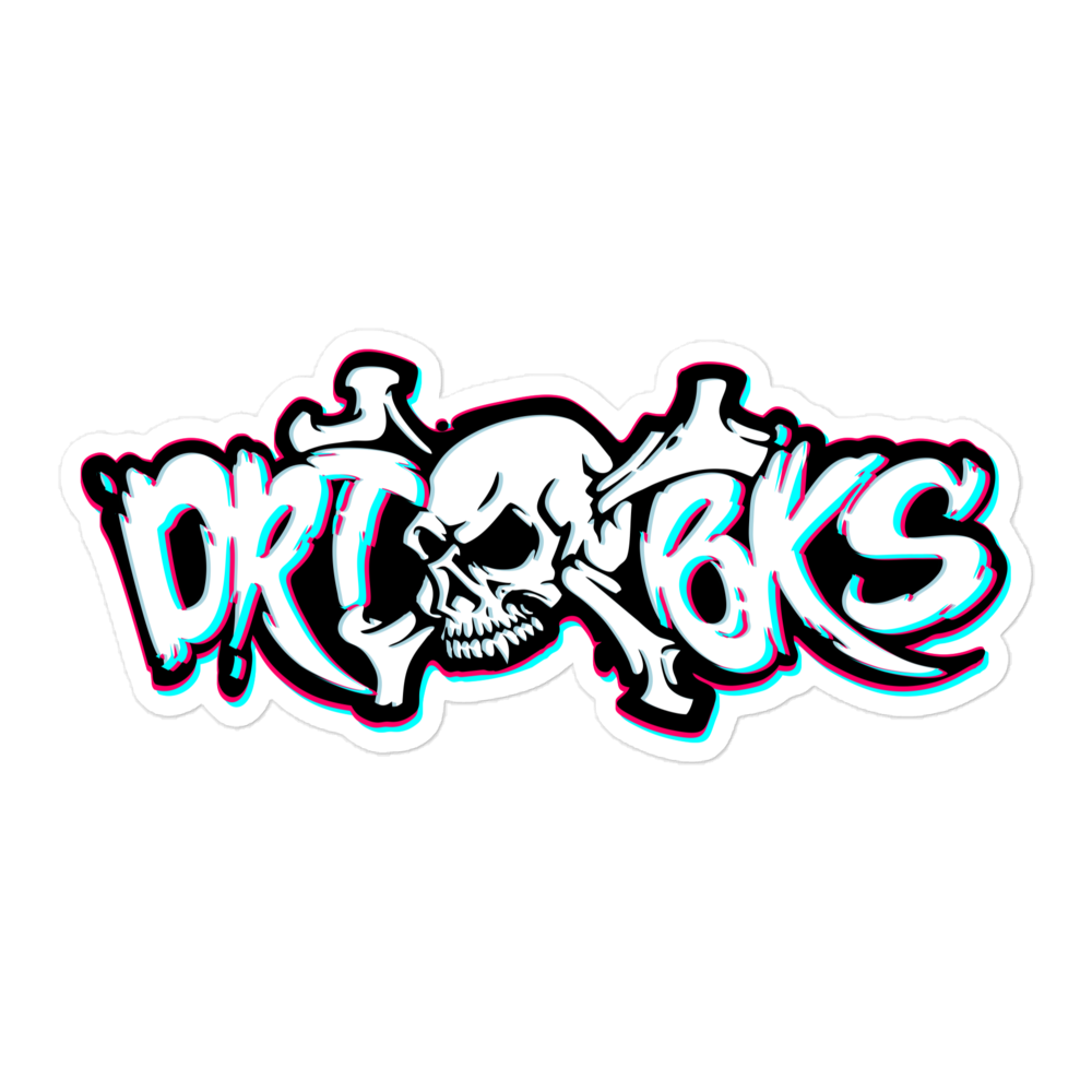 Drt Bks Logo Sticker