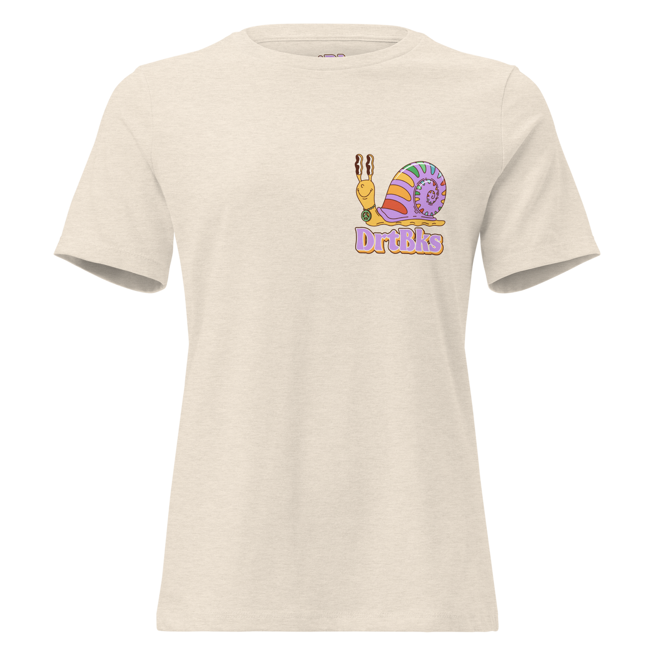 Women's Hippy Snail Relaxed T-Shirt